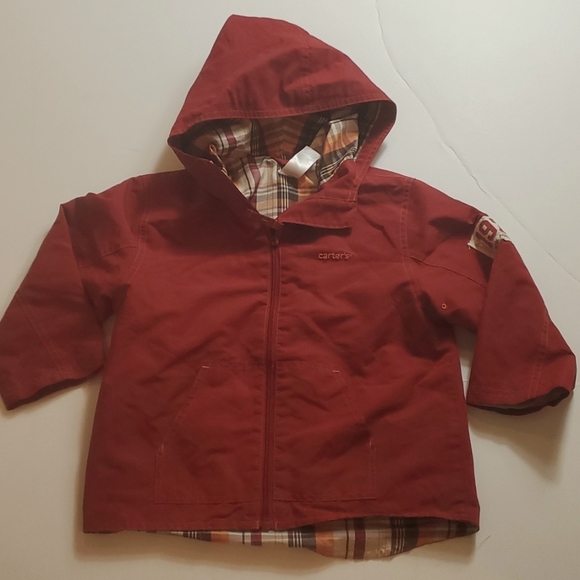 Carters 4T red zipper windbreaker jacket - Picture 1 of 8